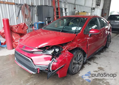2021 Toyota Corolla Se from USA, damaged, VIN 5YFS4MCE3MP077470
